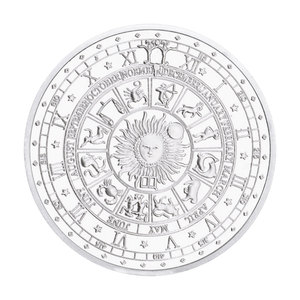 12星座お土産コインヨーロッパとアメリカタロットラッキーラブウィッシングコインギフト - Product Image 4