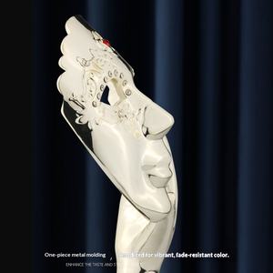 Trofeo in Metallo a Forma di <span class=keywords><strong>Angelo</strong></span> Femminile per Artisti del Trucco e del Tatuaggio, Regalo Creativo Personalizzato di Alta Gamma in Cristallo - Product Image 4