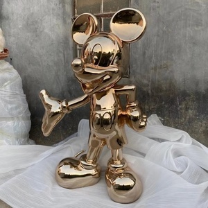 Arte de resina ligero personalizado, decoración 3D, acabado de alto brillo, fibra de vidrio, música galvanizada duradera, pirámide corporativa - Product Image 2