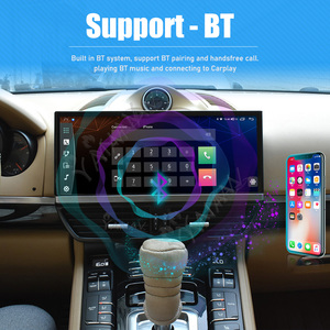 12.3 pouces 128GB écran tactile Android autoradio Carplay lecteur multimédia GPS Navigation pour Porsche Cayenne 2011-2017 - Product Image 3