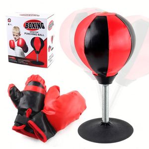 Saco de Boxeo Inflable Plegable para Niños, Popular en Todas las Estaciones, para Entrenamiento de Boxeo y Reflejos - Product Image 4