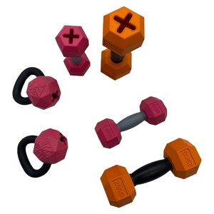 Hoogwaardige, populaire, op maat gemaakte haltergewichts-resistente, kleurrijke kauw-rubberen hondenspeelgoed - Product Image 1