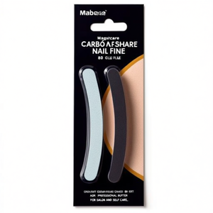 Magicare Curve Shape <b>Nail</b> <b>File</b> 80 Grit Professional Buffer For Salon And Self Care - Product Image 3