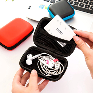 Earphone mobile phone data cable charger digital finishing storage bag