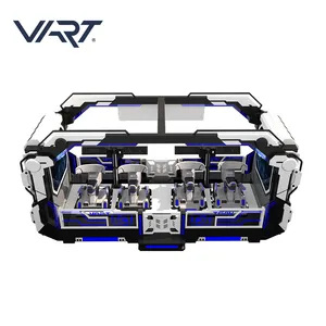 محاكي حركة ركوب VART 9d vr roller coaster للحديقة