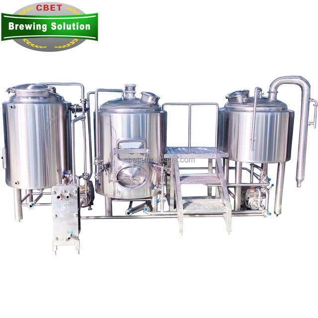 200l 300L Craft Beer Brewery Equipment /beer Brewing Machine/turnkey Brewery System Supplier