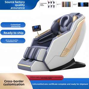Nouveau Fauteuil de massage intelligent pour la maison, corps entier 4D, zéro gravité, commande filaire manuelle, avec compression chaude et pression d'air, export transfrontalier, type canapé - Product Image 2