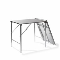 Table de travail en acier inoxydable 200 x 80 x 90 cm