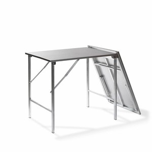 Tavolo da lavoro in acciaio inox 200 x 80 x 90 cm - Product Image 1