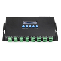Controlador de luz de múltiples píxeles ArtNet DMX Ethernet-SPI, para atenuadores RGB RGBW Pixel Strip (WS2812B SK6812), 1 unidad