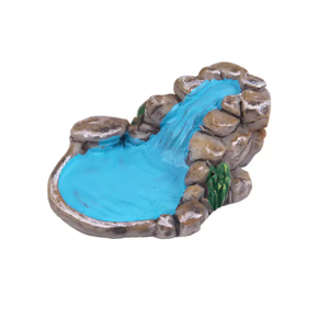 Accessori da giardino con paesaggio in miniatura Mini faro ponte di pozzo d'acqua ornamento decorazione da giardino in miniatura - Product Image 6