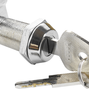 Cerradura para Soporte de Tablet Resistente a la Corrosión, Acabado Cromado, Aleación de Zinc y Latón, para Kioscos en Áreas Abiertas, Piezas de Cerradura para Taquillas de Tablet en Comercios Minoristas - Product Image 1