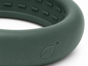 ฝาครอบแหวนซิลิโคนแบบ OEM พร้อมโลโก้สั่งทำ สำหรับแหวน Oura Ring 5/4, Galaxy Ring, RingConn, Ultrahuman, Sage Leaf Icon พร้อมป้ายสลักลาย - Product Image 4