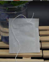 Sac d'emballage de brassage de thé 60*80mm, sac d'emballage de thé à cordon, sac en papier filtre à cordon
