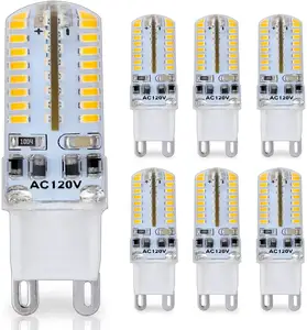 热卖工业发光二极管灯G9 220V 3W吊灯硅胶