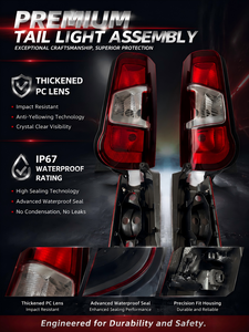 Lente per Faro Posteriore E-MARK per Citroen Berlingo, Peugeot Partner, Vauxhall Opel Combo, <span class=keywords><strong>Toyota</strong></span> <span class=keywords><strong>Proace</strong></span> City, Fiat Doblo 9819235880 - Product Image 3