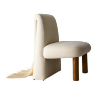 Milieu du siècle moderne refroidissement mariage événement Banquet salle à manger chaise crin de cheval frange hôtel en bois maquillage vanité gland chambre