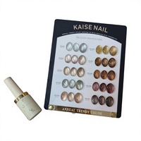 KAISE Kit de 10 Gels Ongles Effet Œil de Chat Multicolores 2026 Nouvelle Collection Haute Qualité Tendance Non Toxique Gel UV pour Salon de Manucure Vente en Gros ODM/OEM