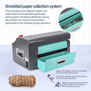 <strong>Used</strong> Carton <strong>Cutting</strong> <strong>Machine</strong> Expanding <strong>Cutting</strong> Cushion Pack Cardboard Shredder 350mm for Box Cardboard Packaging Matt <strong>Automatic</strong> - Product Image 3