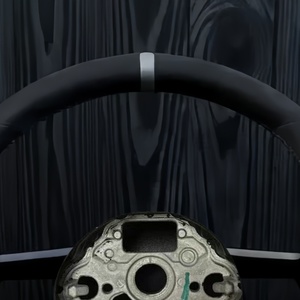 Volant de direction de haute qualité entièrement en Alcantara pour Volkswagen Golf 6 Golf 7 MK7 MK7.5 MK6 Polo Tiguan Jetta GTI Bora Santana <span class=keywords><strong>Caddy</strong></span> - Product Image 5