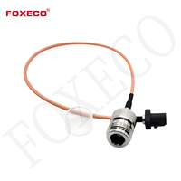 Câble coaxial industriel FOXECO Fakra mâle vers BNC N femelle avec connexions rapides pour l'intégration d'équipements Guangdong