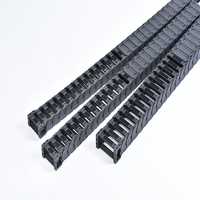 DONGJUN 25x38mm Nylon brücke Typ Tank kabel Schlepp kette Kabel träger für Lasers chneid maschine