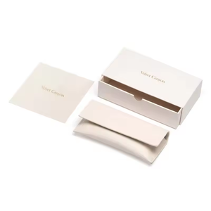 Caja de Embalaje de Cartón de Lujo con Cajón Deslizante para Gafas de Sol, con Logotipo Personalizado, para Presentación de Regalos - Product Image 5