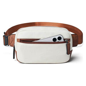 Sac <span class=keywords><strong>de</strong></span> poitrine bandoulière en cuir imperméable OEM pour femme, petit sac banane tendance 2L, sacoche <span class=keywords><strong>de</strong></span> <span class=keywords><strong>ceinture</strong></span> polyvalente - Product Image 1