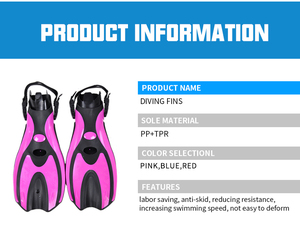 <span class=keywords><strong>Aletas</strong></span> de Buceo Ajustables con Varios Colores, <span class=keywords><strong>Aletas</strong></span> Ligeras Antideslizantes con Diseño de Aleta Dividida para Buceo y Snorkel ODM - Product Image 6