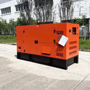 Set generator diesel tipe terbuka dan senyap, 80kw 100kva 200kva 300kw 500kva 800kva dengan mesin Parkins dan harga mesin Cummins