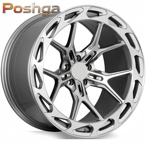 <span class=keywords><strong>Jantes</strong></span> en alliage d'aluminium forgé argentées polies 5x120 5x114.3 5x112 <span class=keywords><strong>17</strong></span> 18 19 20 22 <span class=keywords><strong>pouces</strong></span> pour Rolls Royce <span class=keywords><strong>BMW</strong></span> Tesla Mustang - Product Image 1