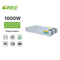 Alimentation industrielle SMPS à sortie unique AC/DC de haute qualité LYNN DC 24V 1000W à haut rendement