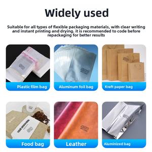 <strong>Automatic</strong> HP241g Ribbon <strong>Coding</strong> <strong>Machine</strong> for Food Packaging Synchronous <strong>Coding</strong> Device <strong>Labeling</strong> Cartons for Plastic Material - Product Image 3