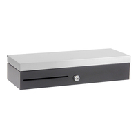 Tiroir-caisse métallique verrouillable GSAN RJ11 12V pour PDV, 170 mm, avec plateau à 6 billets et 8 pièces