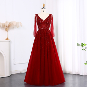 open lace back dress Off-Shoulder Formal Dress in Wine