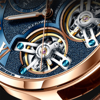 AILANG — montre bracelet mécanique pour homme, à la fois décontracté et professionnel, à double cadrant, design Original