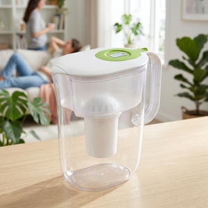 Su Arıtma Sürahisi Filtresi Aktif Karbon Filtreli 3.5L/4.2L Kapasiteli Gıda Güvenli Plastik Kap CE NSF LFGB TUV Sertifikalı - Product Image 1