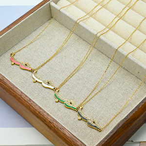 Collana con Ciondolo Personalizzato in Calligrafia Farsi, Acciaio Inossidabile Placcato Argento/Oro, Design Islamico per Ramadan ed Eid - Product Image 5