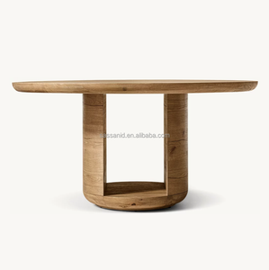 Mesa de comedor redonda Sassanid Modern Classical Architecture Oak Bora - Product Image 3