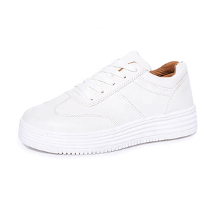 plain white shoe