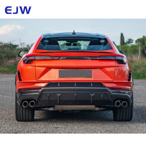 Para 18-22 <span class=keywords><strong>Lamborghini</strong></span> <span class=keywords><strong>Urus</strong></span> actualizado 23 <span class=keywords><strong>Urus</strong></span> tipo P Paquete <span class=keywords><strong>de</strong></span> medio carbono barras delanteras y traseras faldas rueda ceja ala trasera - Product Image 6