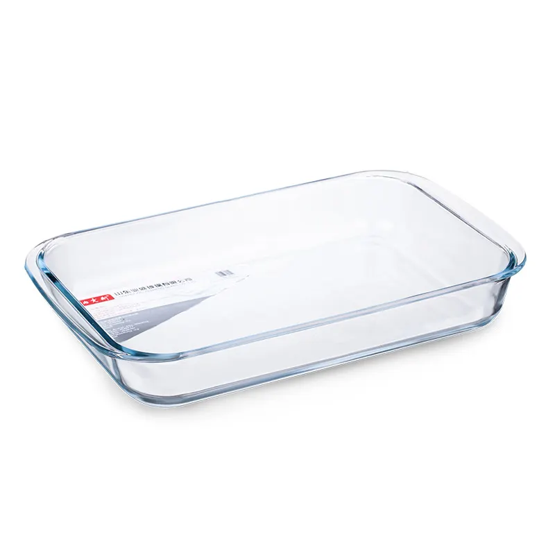 1.0L-3.5L high borosilicate tempered glass baking pan glass baking dish set