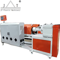 Granulateur de disque d'extrudeuse à vis unique de flocons mélangés de HDPE 300 kg/h