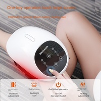 Grenzüberschreitendes Neues Modell Chinesisches Kniemassagegerät in Einheitsgröße Elektrische Heizung Kniebandage Infrarot-Vibration für Akupunkturtherapie