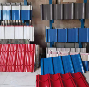 A36 Q235 المعادن انحياز PPGI المموج لوح صلب مجلفن تسقيف لوحة الزنك ألواح أسطح - Product Image 5