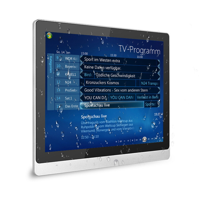 New Touchthink 15 Inch Open Frame Aluminum Alloy Industrial Monitor LED Back Light Waterproof Capacitive 10-Point 3-Year
