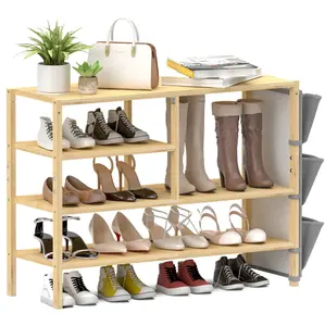 Свободный стоящий сапоги обувь для хранения Современная обувь в простом дизайне Органайзеры для хранения