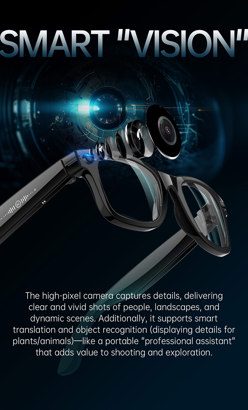 ar smart glasses with camera