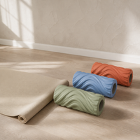 Rouleau en mousse EVA pour yoga et Pilates, cylindre de massage musculaire, équipement de fitness léger pour la maison et l'entraînement du tronc