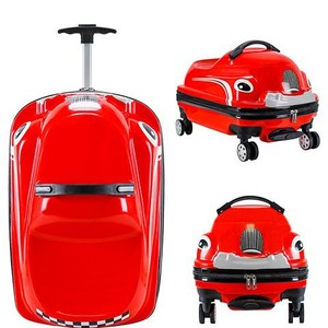 <span class=keywords><strong>Maleta</strong></span> <span class=keywords><strong>infantil</strong></span> con ruedas giratorias de 20 pulgadas, de placa gruesa y alta resistencia, tres en uno, tipo coche de torsión, con candado ABS y diseño de anime, para estudiantes. - Product Image 4